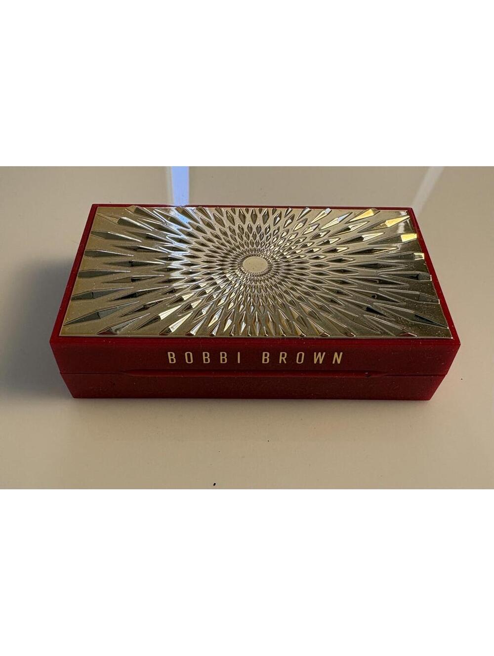 Bobbi Brown Duo Gilded Gleam Eyeshadow Metallic Shade Torched and Blazed Brown